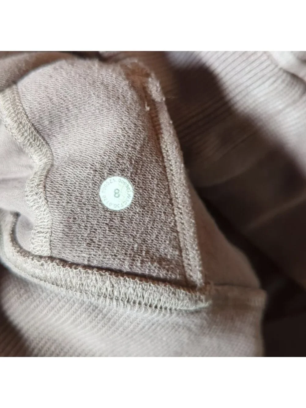 Lululemon Scuba Crew Washed Lunar Rock